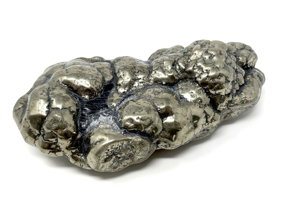 Botryoidal Pyrite Crystal Polished Large 12.5cm