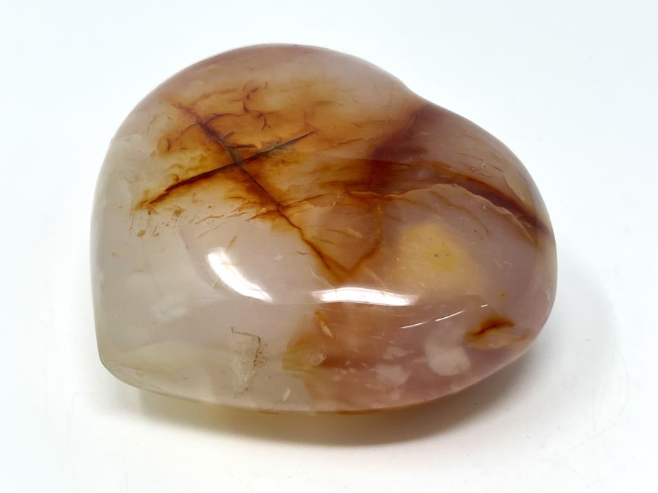 Carnelian Crystal Heart 7.3cm