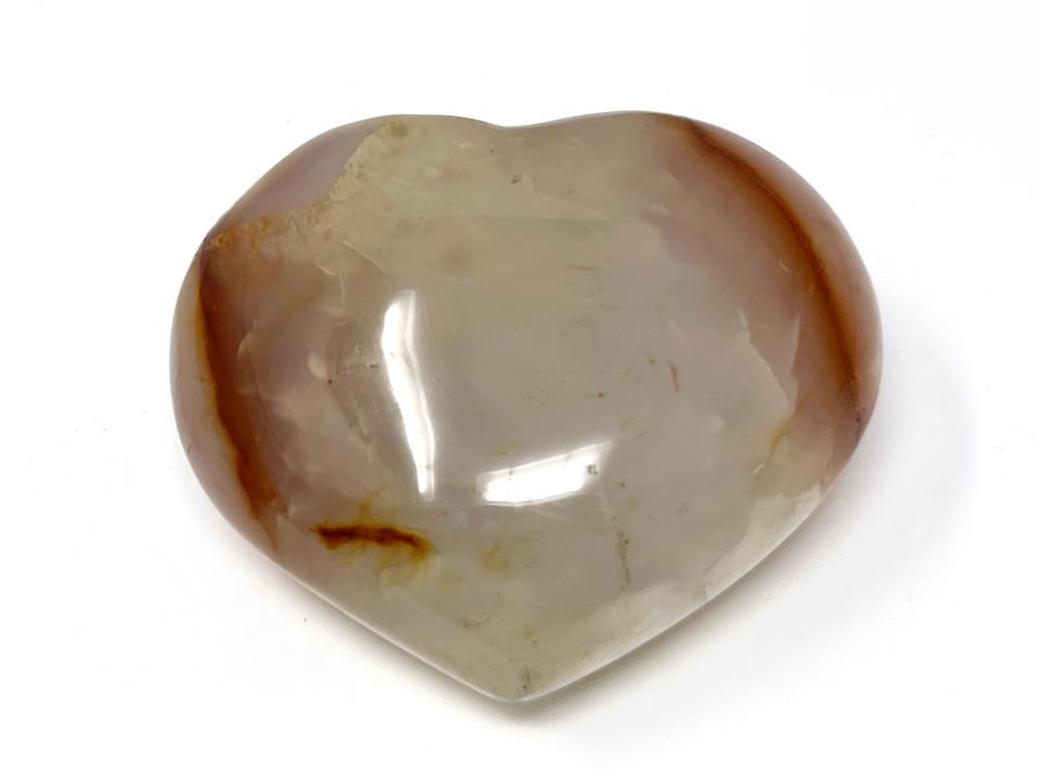 Carnelian Crystal Heart 7.3cm