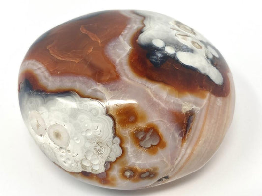 Carnelian Agate Crystal Pebble 5.3cm