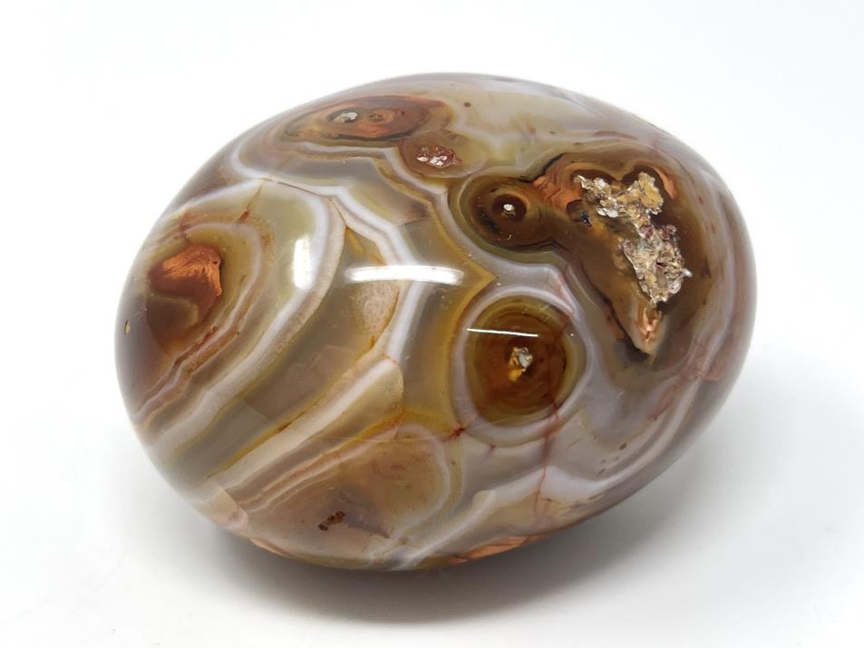 Carnelian Agate Crystal Pebble 5.8cm