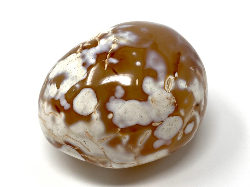 Carnelian Agate Crystal Pebble 6.4cm