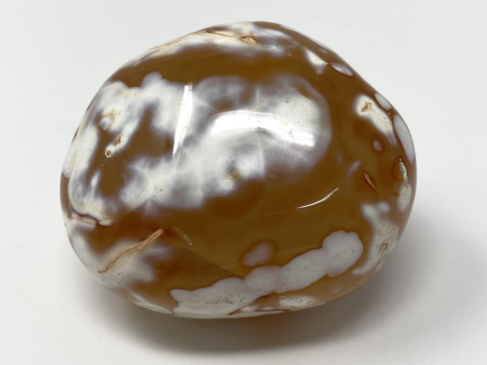 Carnelian Agate Crystal Pebble 6.4cm