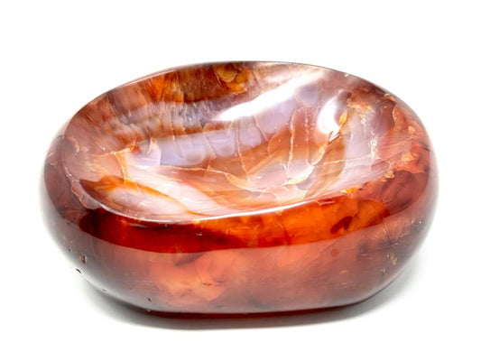 Carnelian Crystal Bowl 11.8cm