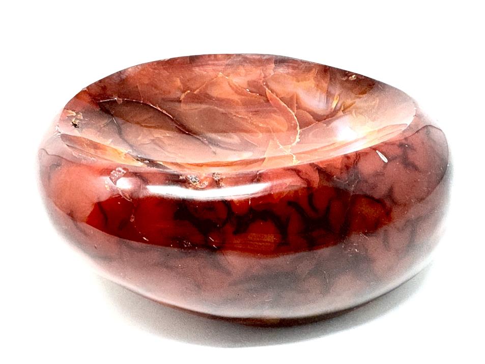 Carnelian Crystal Bowl 11.1cm