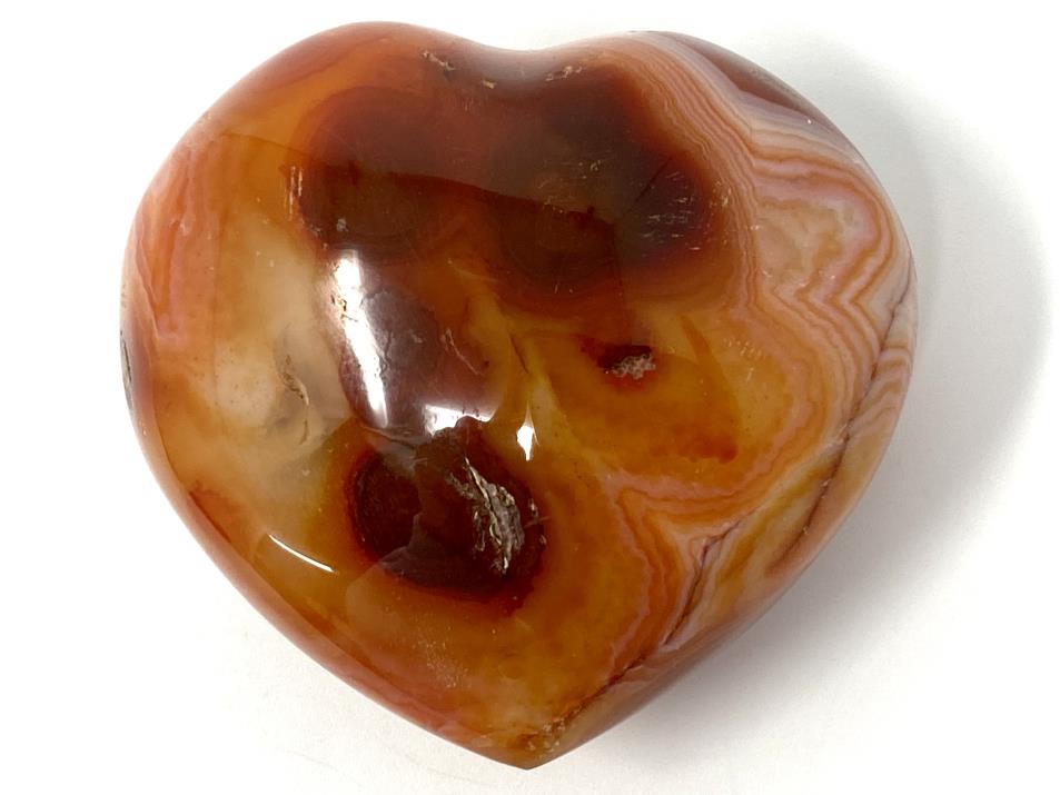 Carnelian Crystal Heart 6cm