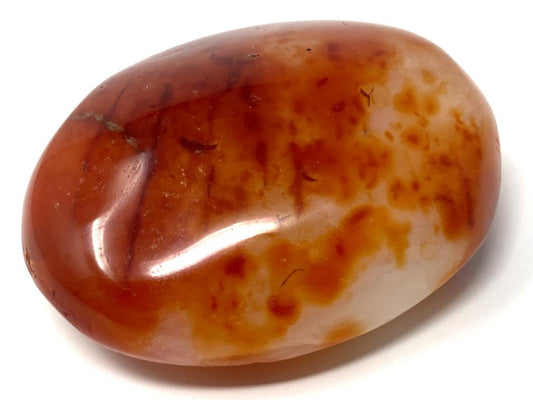 Carnelian Crystal Pebble 6cm