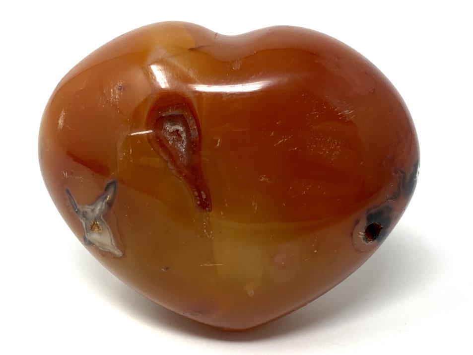 Carnelian Crystal Heart 5.9cm