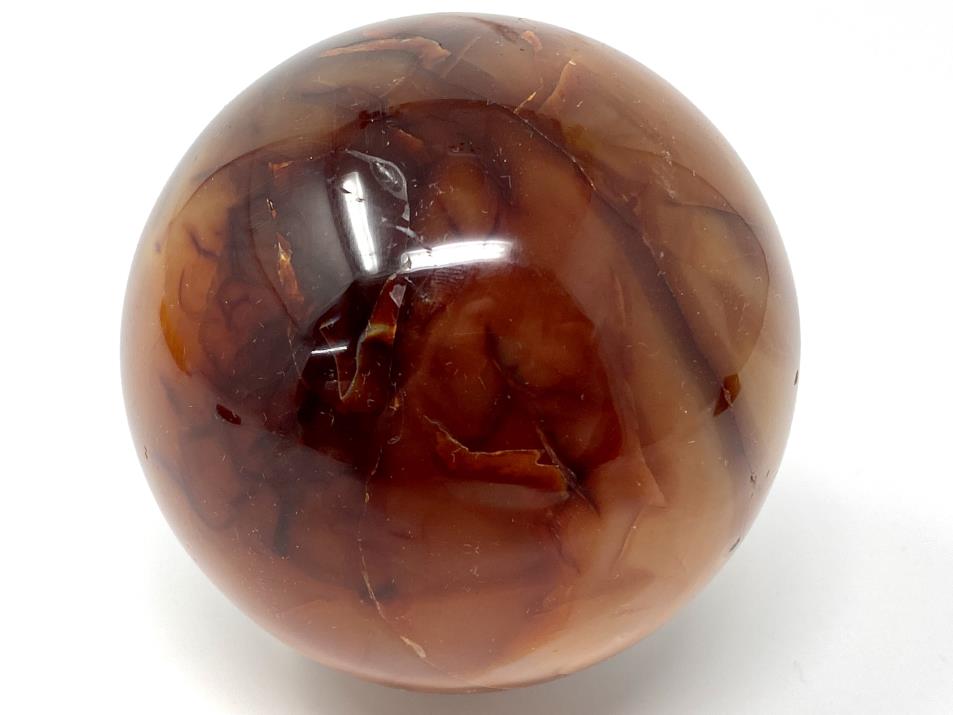 Druzy Carnelian Crystal Sphere Large 7.7cm