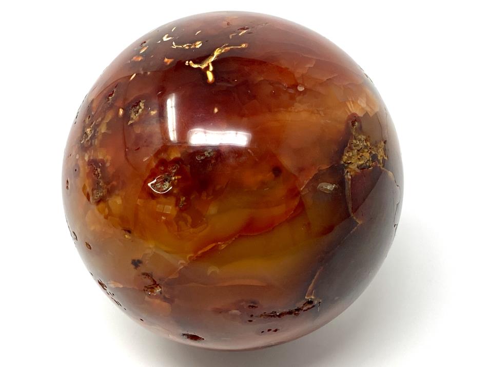 Carnelian Crystal Sphere Large 10.1cm