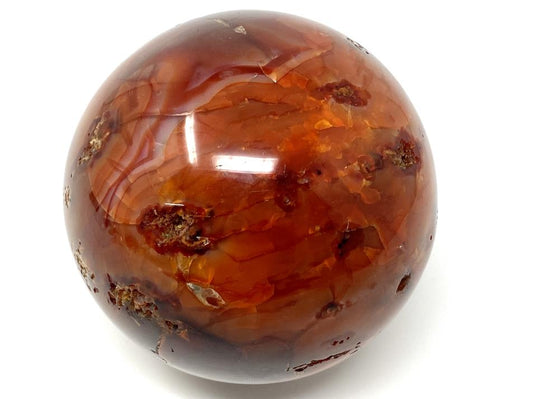 Carnelian Crystal Sphere Large 10.1cm