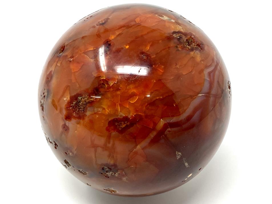 Carnelian Crystal Sphere Large 10.1cm