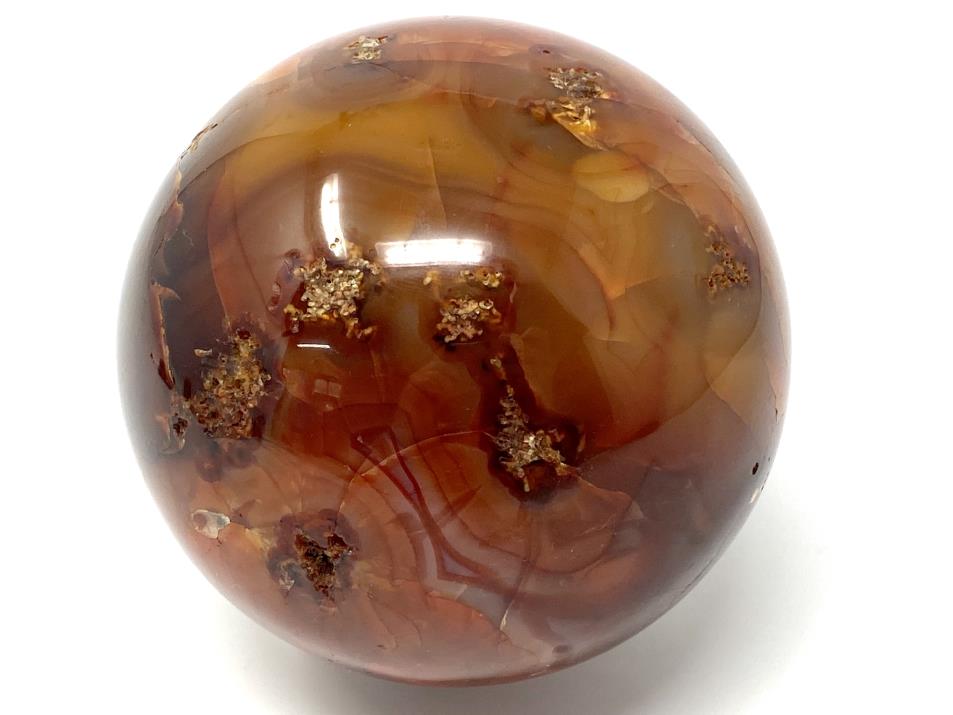 Carnelian Crystal Sphere Large 10.1cm