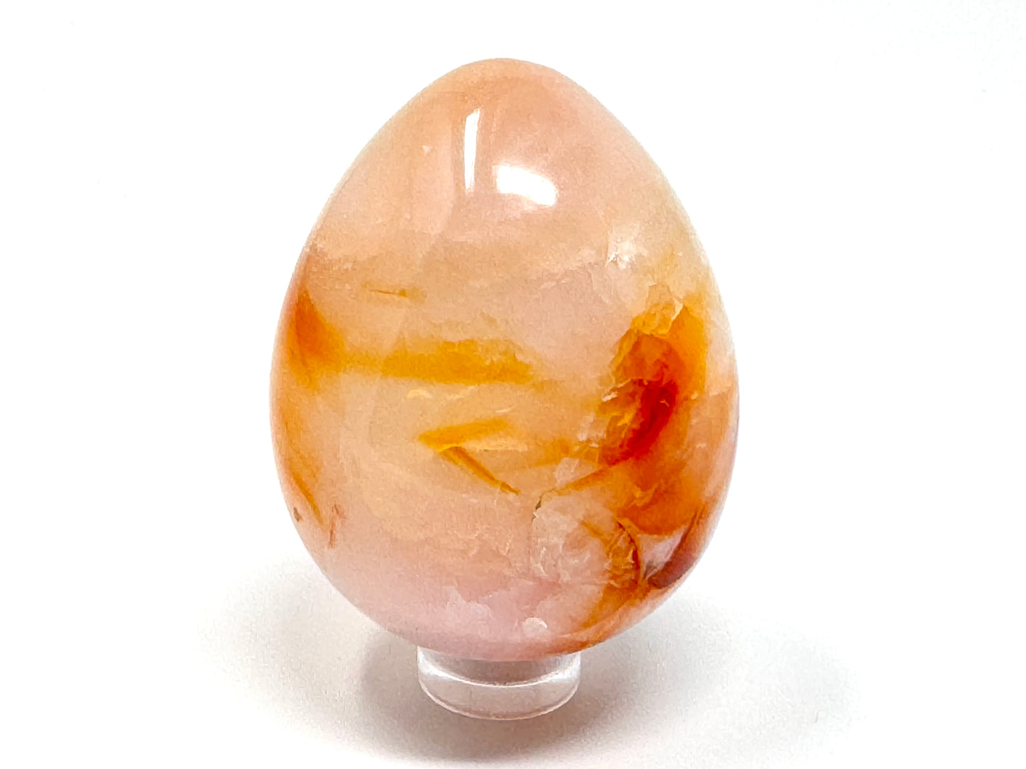 Carnelian Crystal Egg 5.6cm