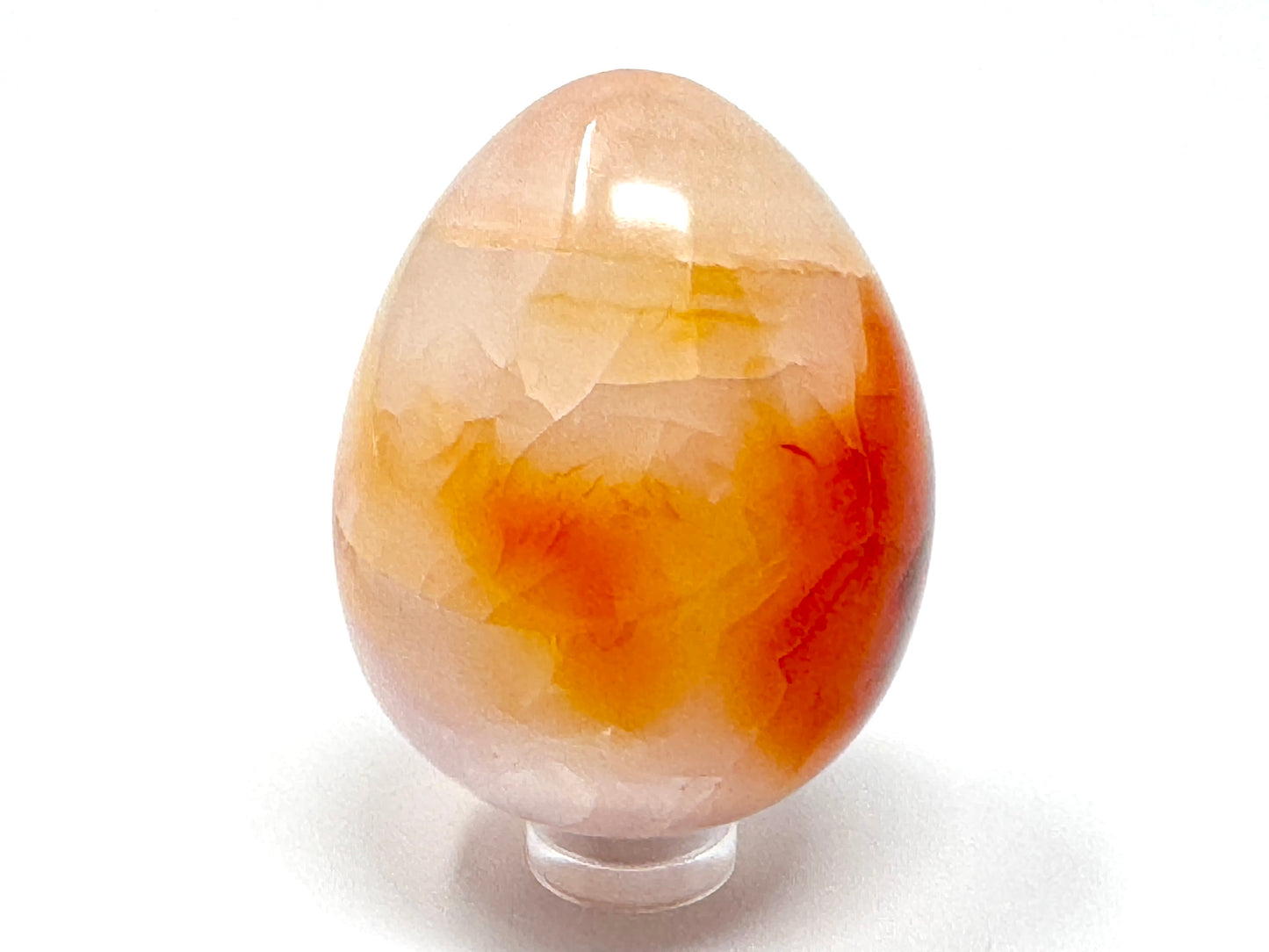 Carnelian Crystal Egg 5.6cm