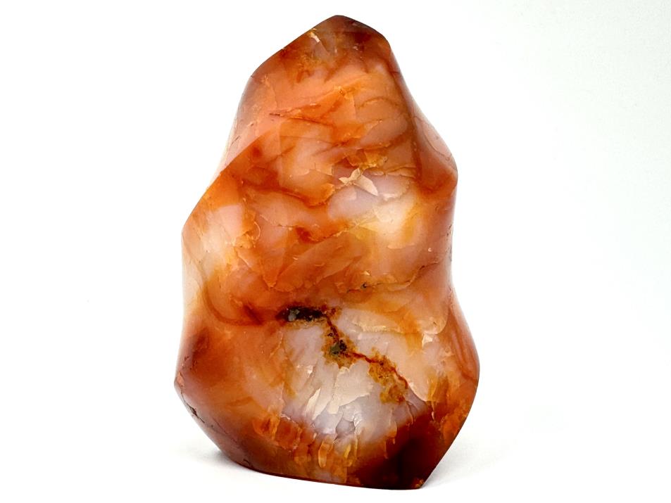 Carnelian Crystal Flame Shape 10.3cm