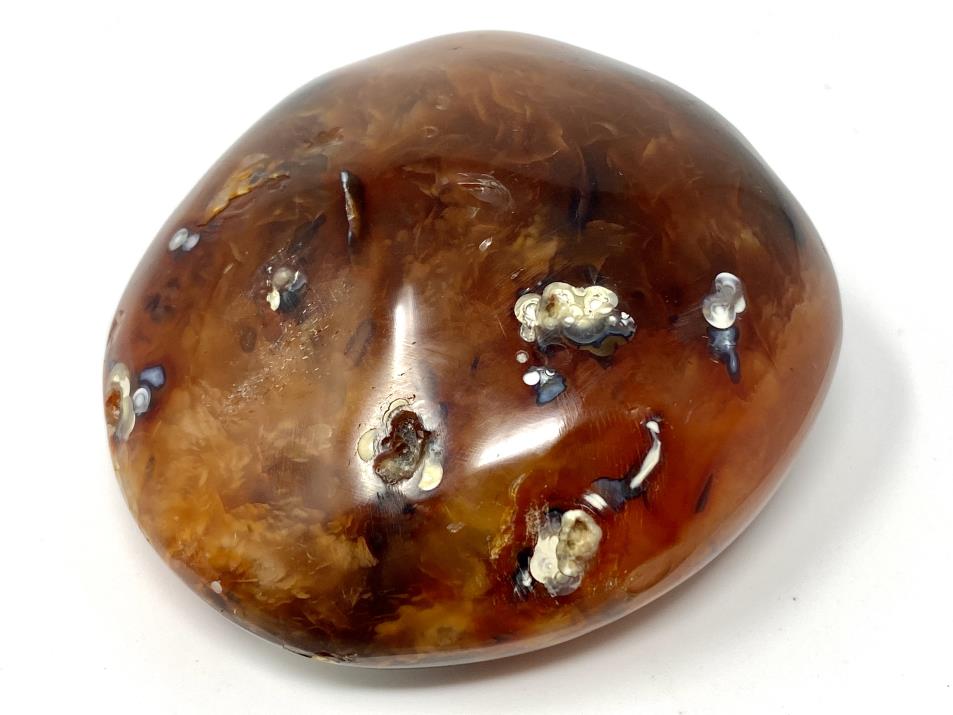 Carnelian Geode Crystal Pebble 7.2cm