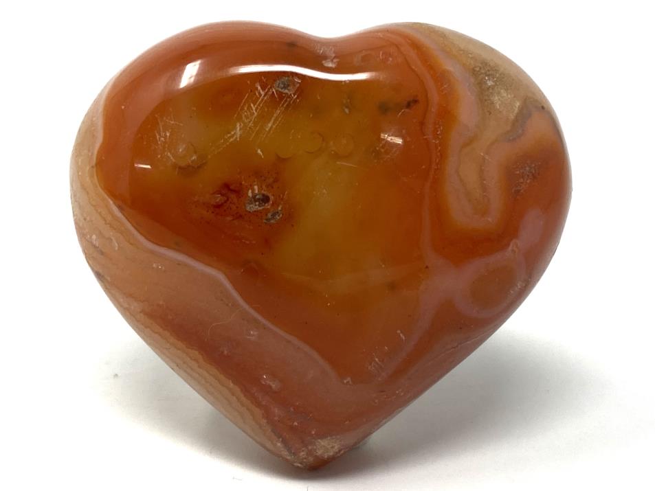 Carnelian Crystal Heart 5.4cm