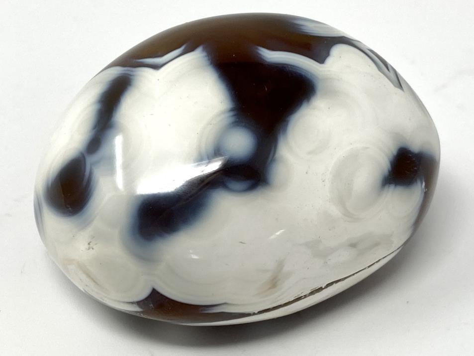 Carnelian Agate Crystal Pebble 6cm