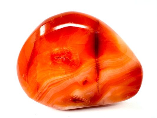 Carnelian Crystal Pebble 6.4cm