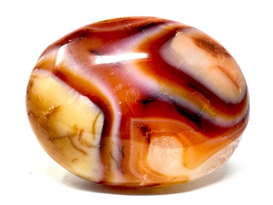 Carnelian Crystal Pebble 6.4cm