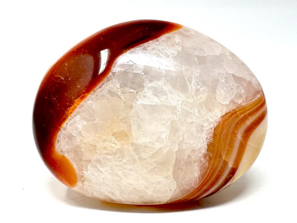 Carnelian Crystal Pebble 6.4cm