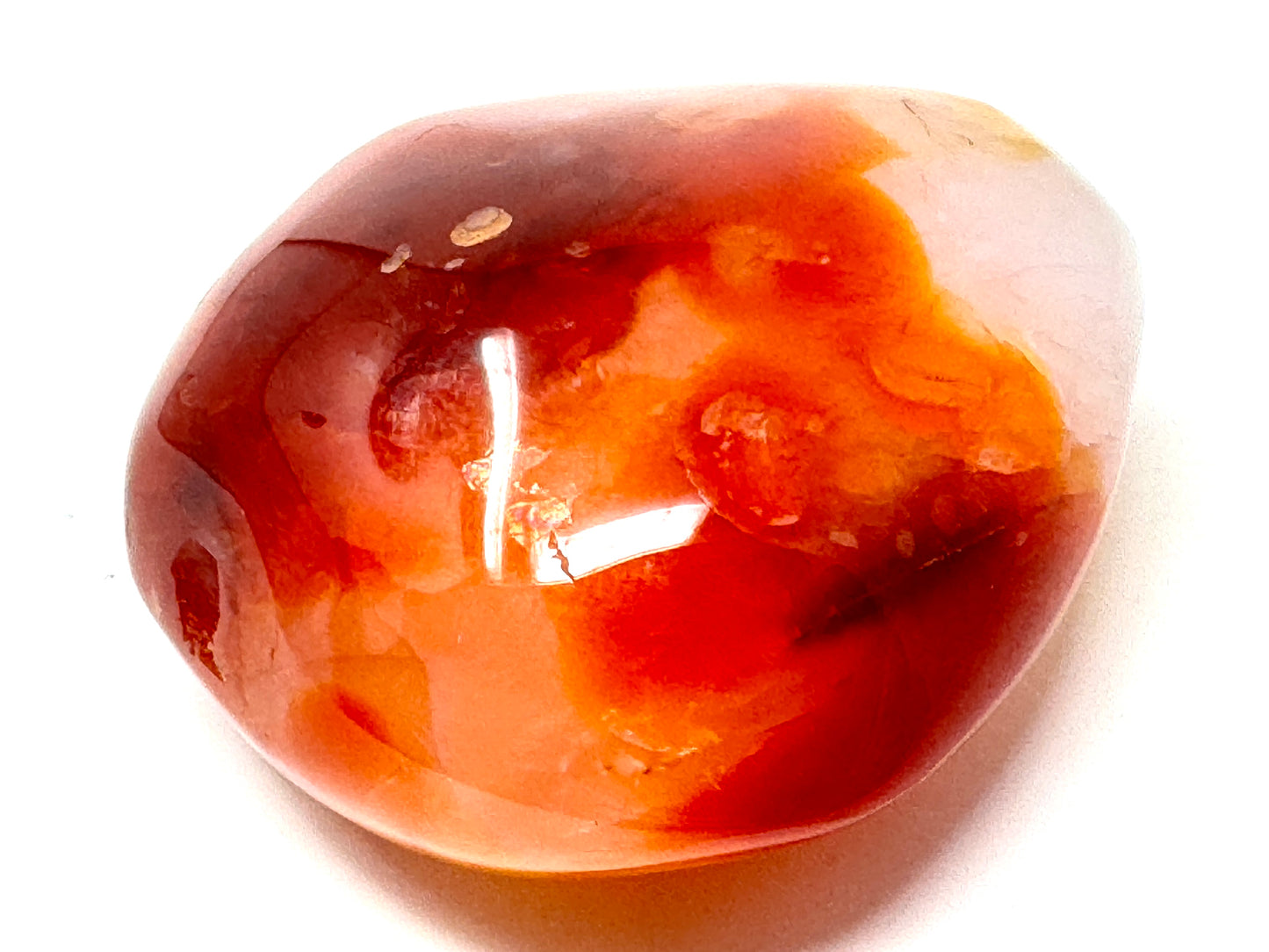 Carnelian Crystal Pebble 5.4cm