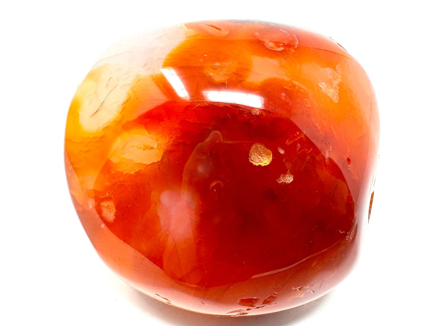 Carnelian Crystal Pebble 5.4cm