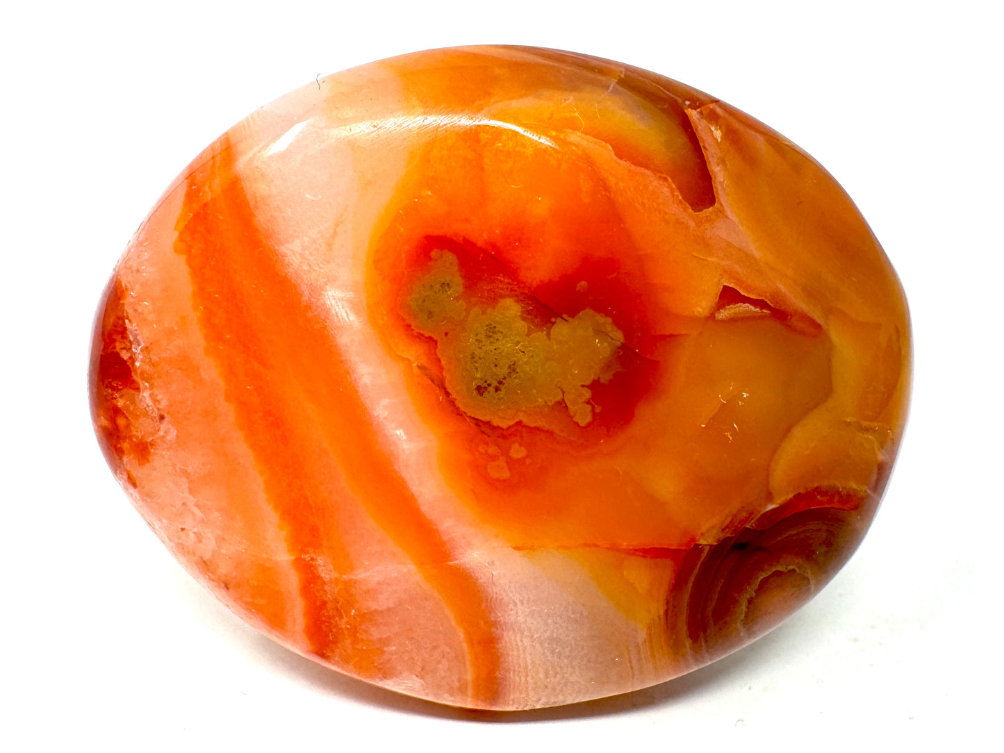 Carnelian Crystal Pebble 5.4cm