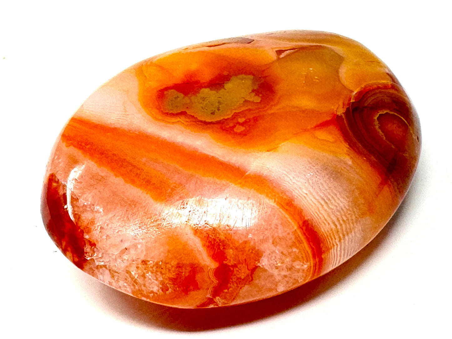 Carnelian Crystal Pebble 5.4cm