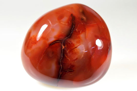 Carnelian Crystal Pebble Large 8.3cm