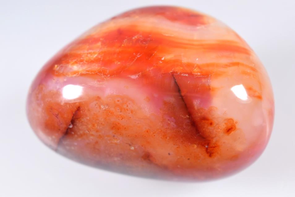 Carnelian Crystal Pebble 6.7cm