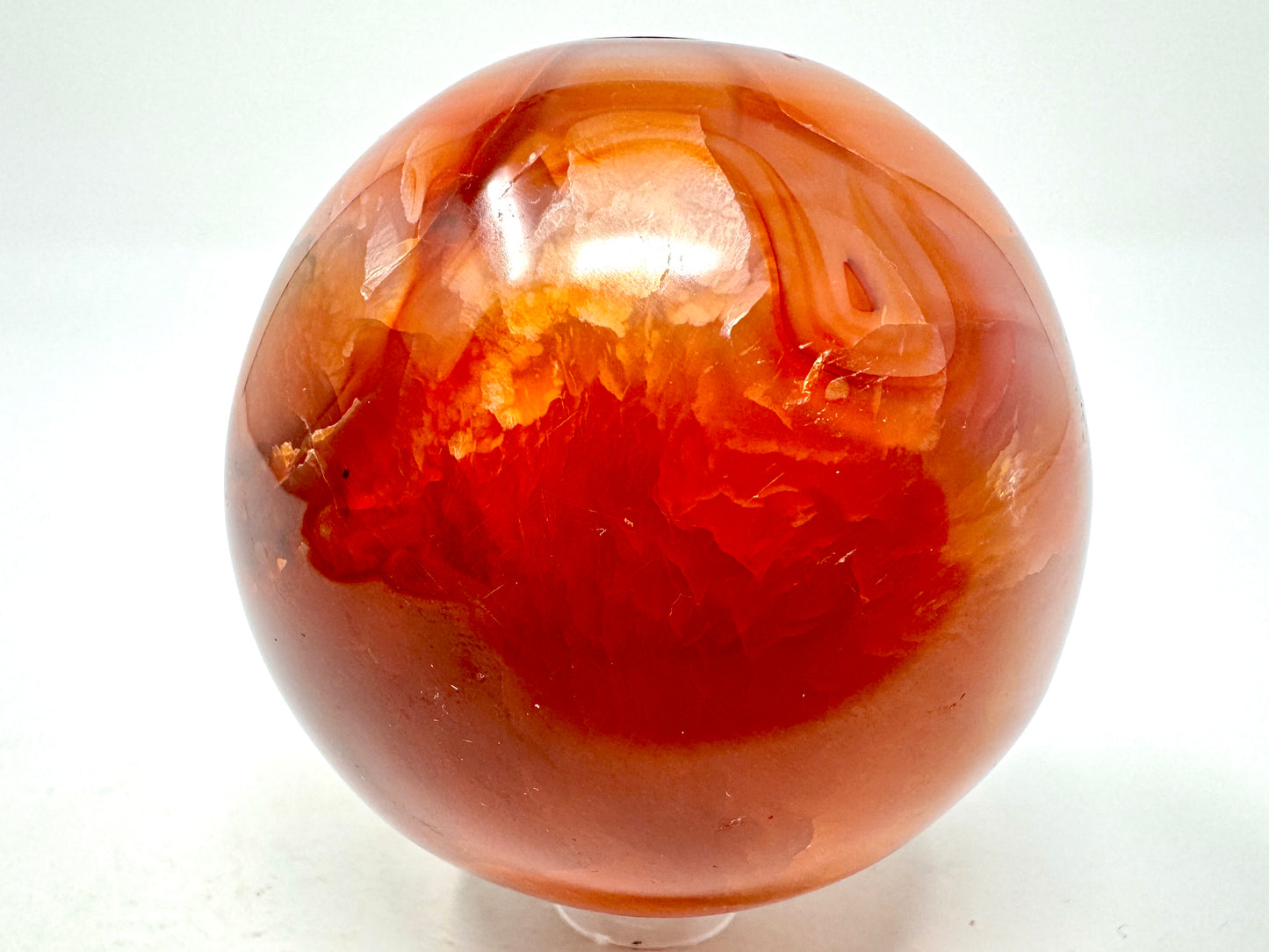 Carnelian Crystal Sphere 6.1cm