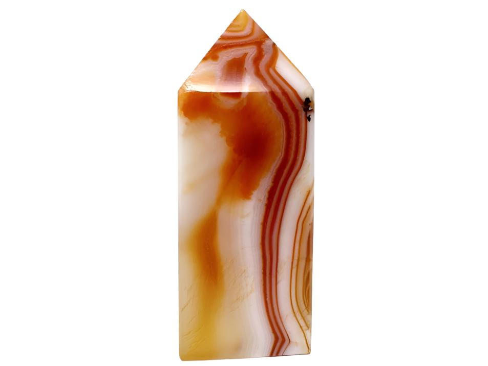 Carnelian Crystal Tower 8.1cm