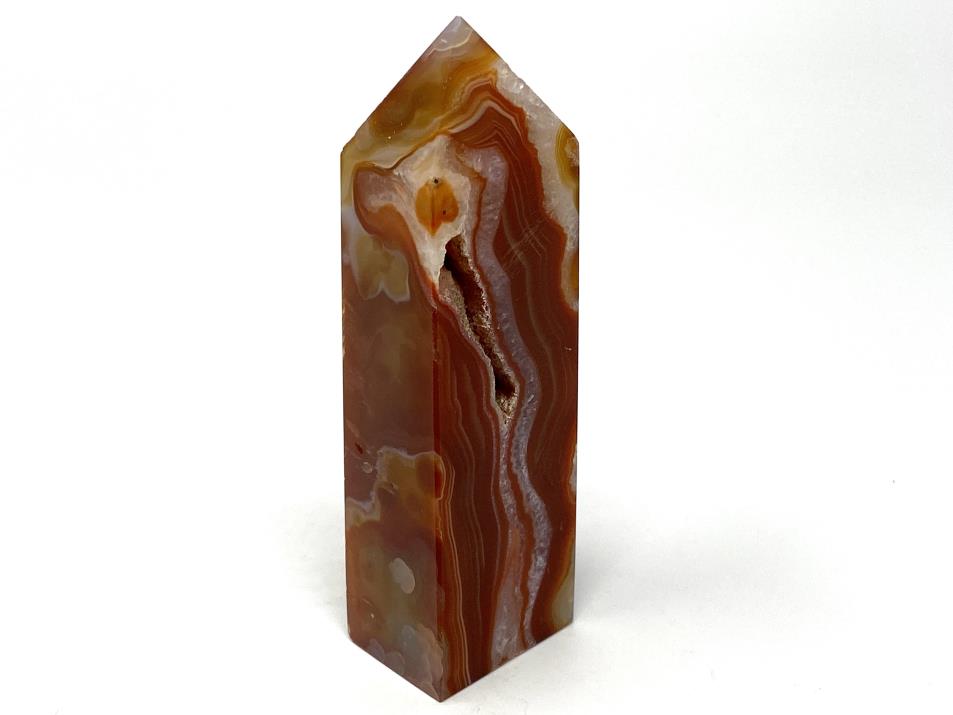 Druzy Carnelian Crystal Tower 11.6cm