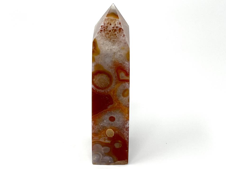 Druzy Carnelian Crystal Tower 11.6cm