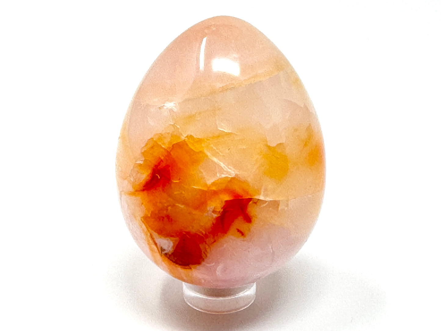 Carnelian Crystal Egg 5.6cm