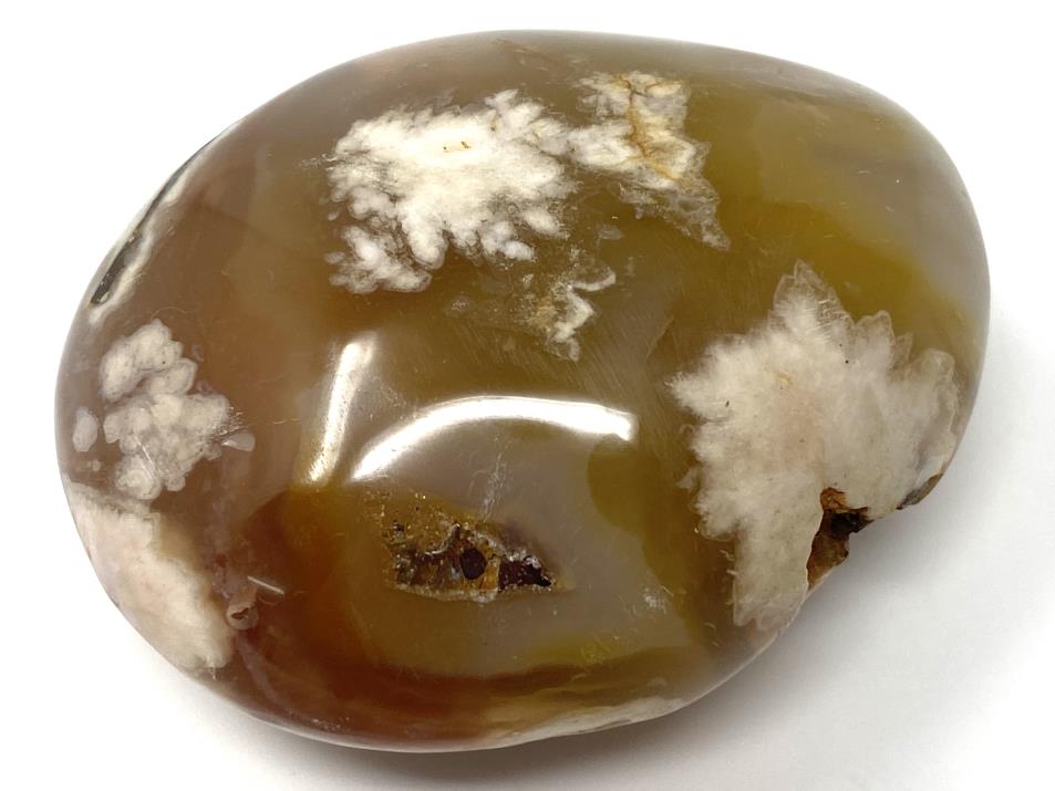 Cherry Blossom Agate Crystal Pebble 6.2cm