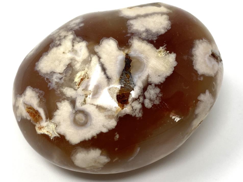 Cherry Blossom Agate Crystal Pebble 6.2cm