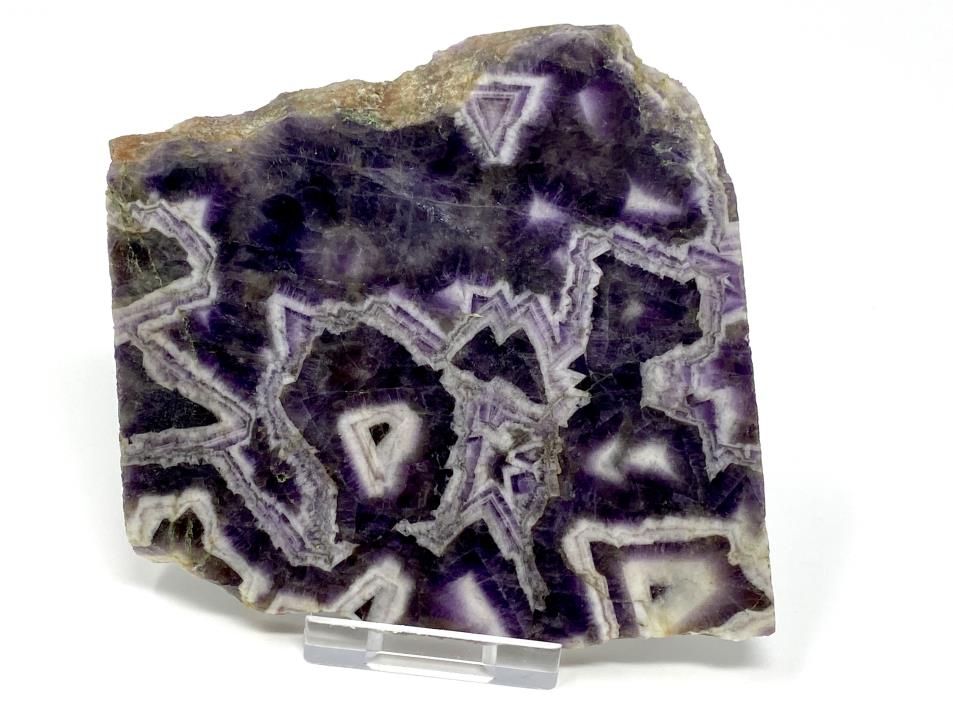 Chevron Amethyst Crystal Slice 10.3cm