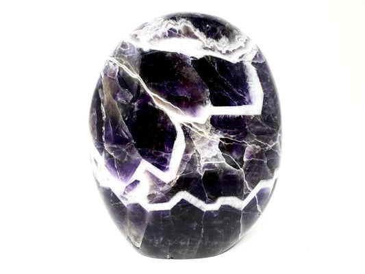 Chevron Amethyst Crystal Freeform Large 12.5cm