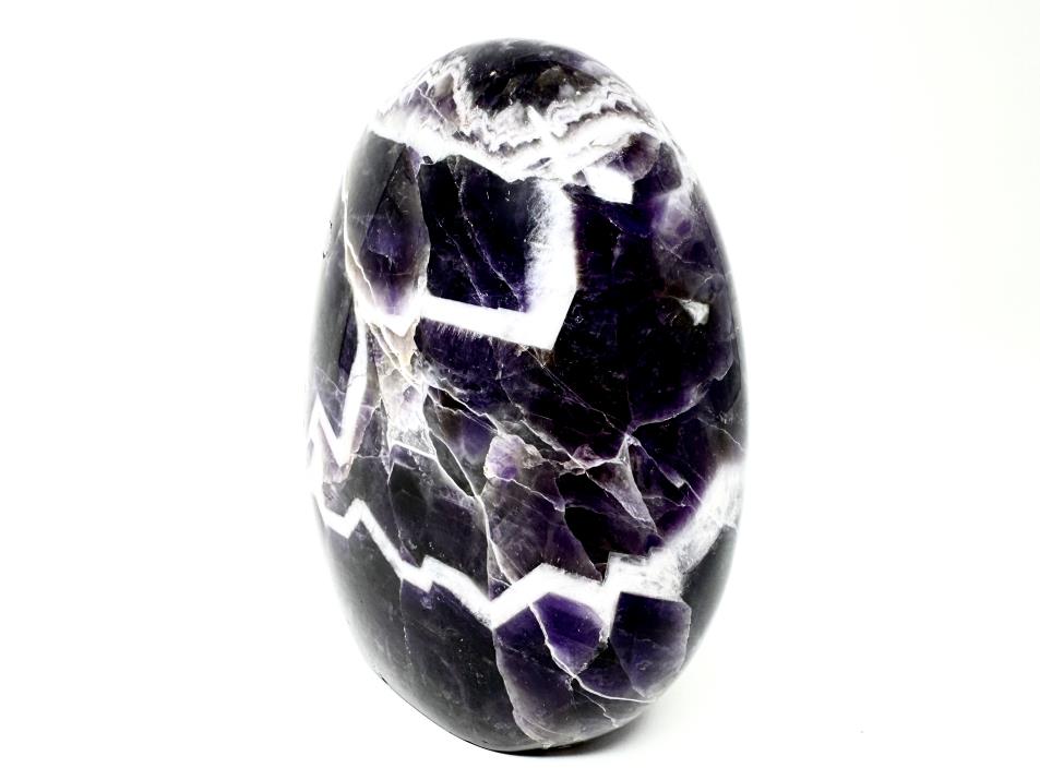 Chevron Amethyst Crystal Freeform Large 12.5cm