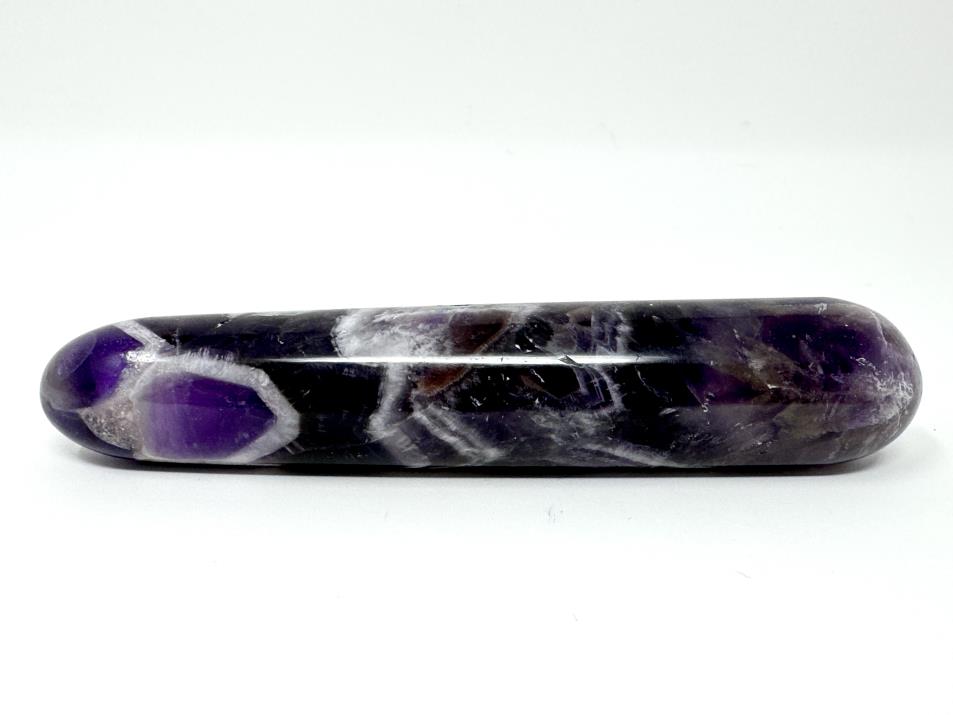 Chevron Amethyst Crystal Massage Wand 11.1cm