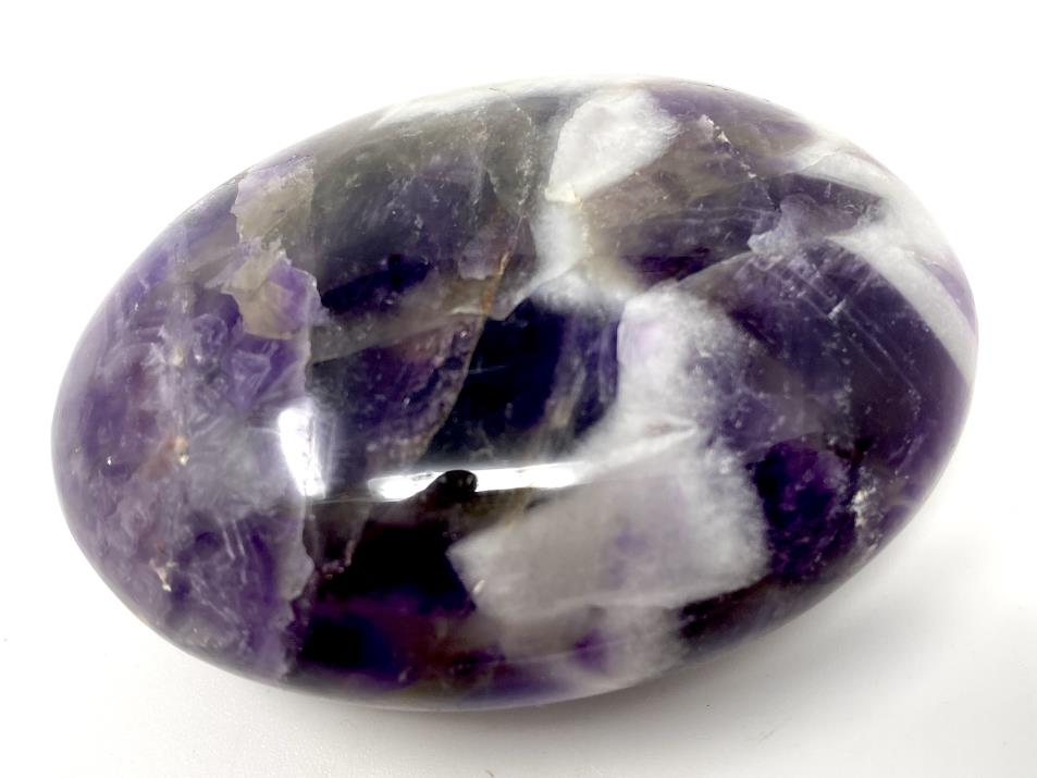 Chevron Amethyst Crystal Pebble 6.2cm