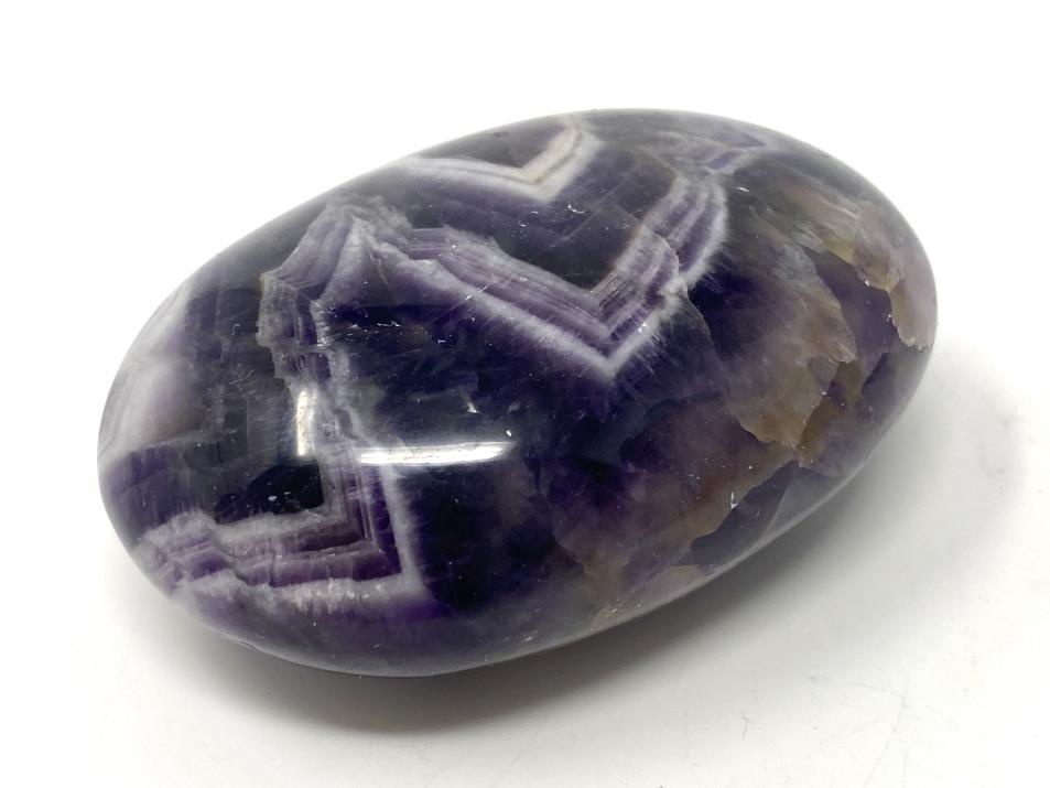 Chevron Amethyst Crystal Pebble 6.5cm