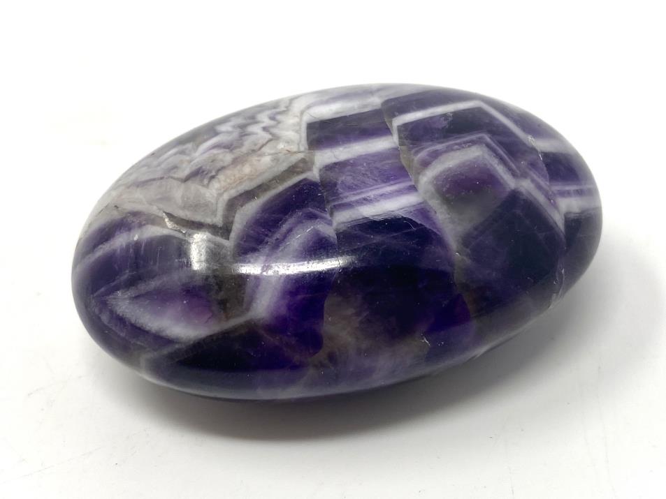 Chevron Amethyst Crystal Pebble 6cm