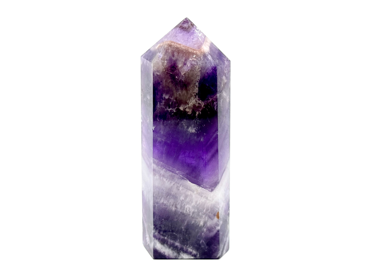 Chevron Amethyst Crystal Point 11cm