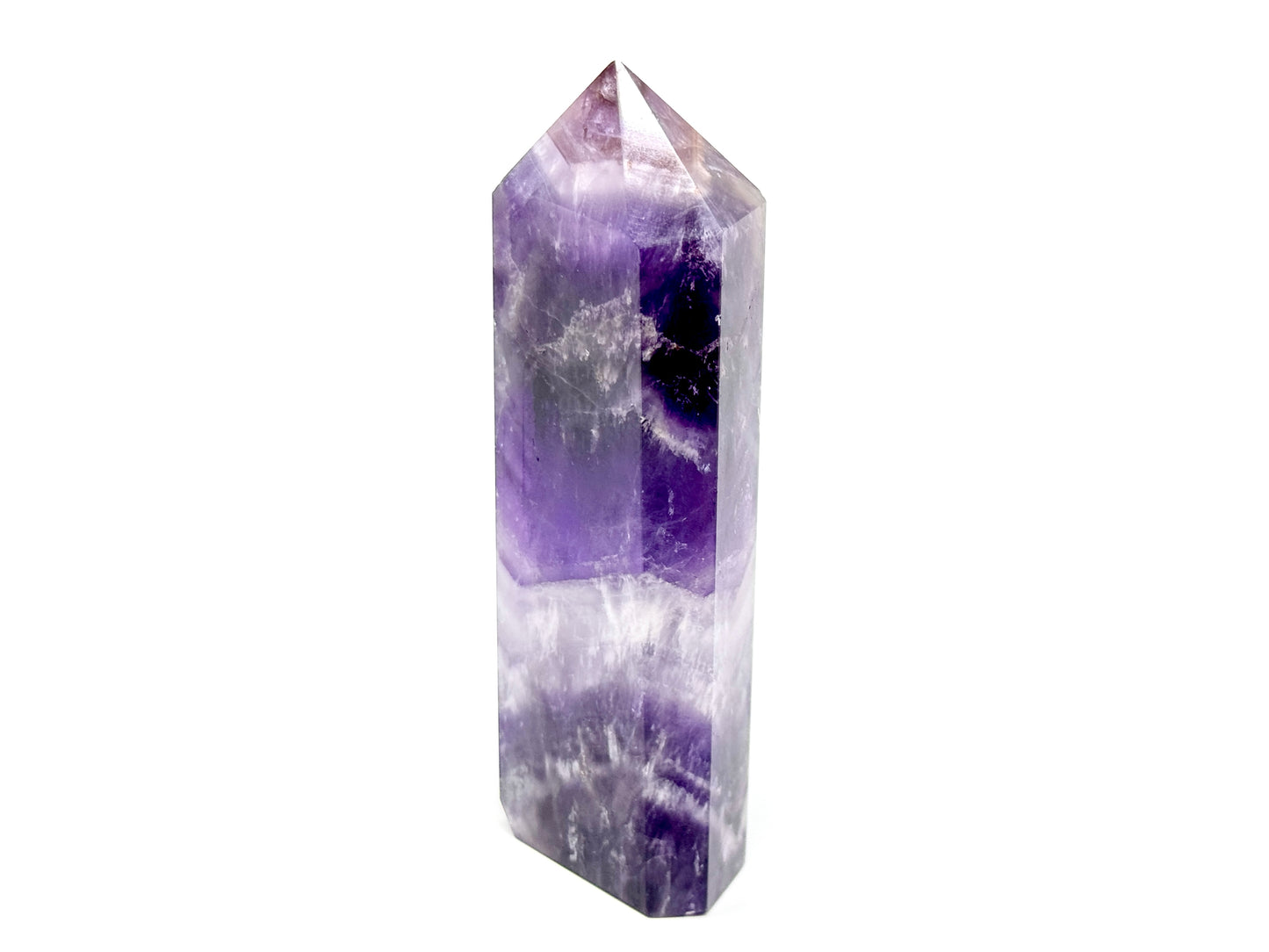 Chevron Amethyst Crystal Point 11cm