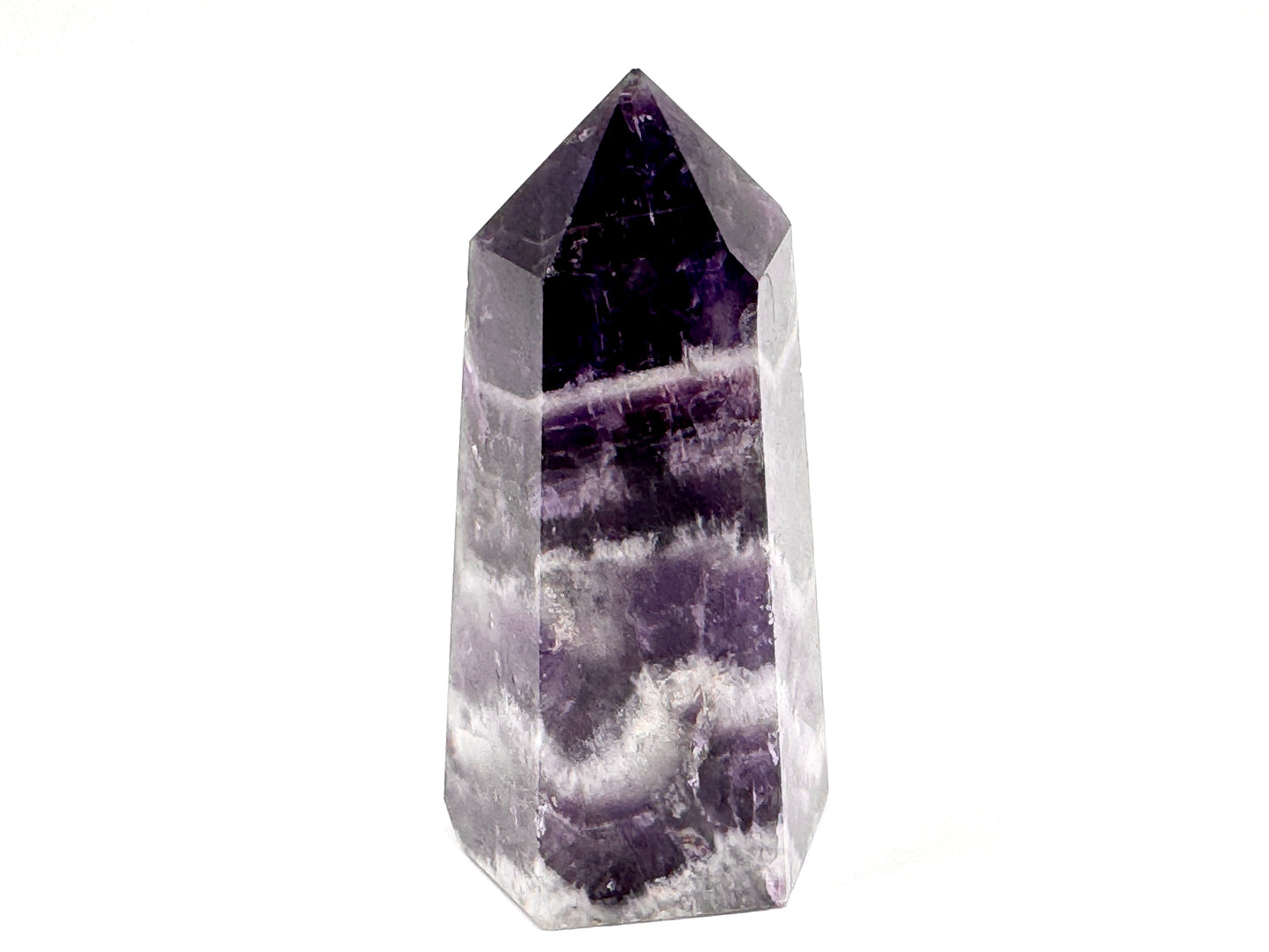 Chevron Amethyst Crystal Point 6.8cm