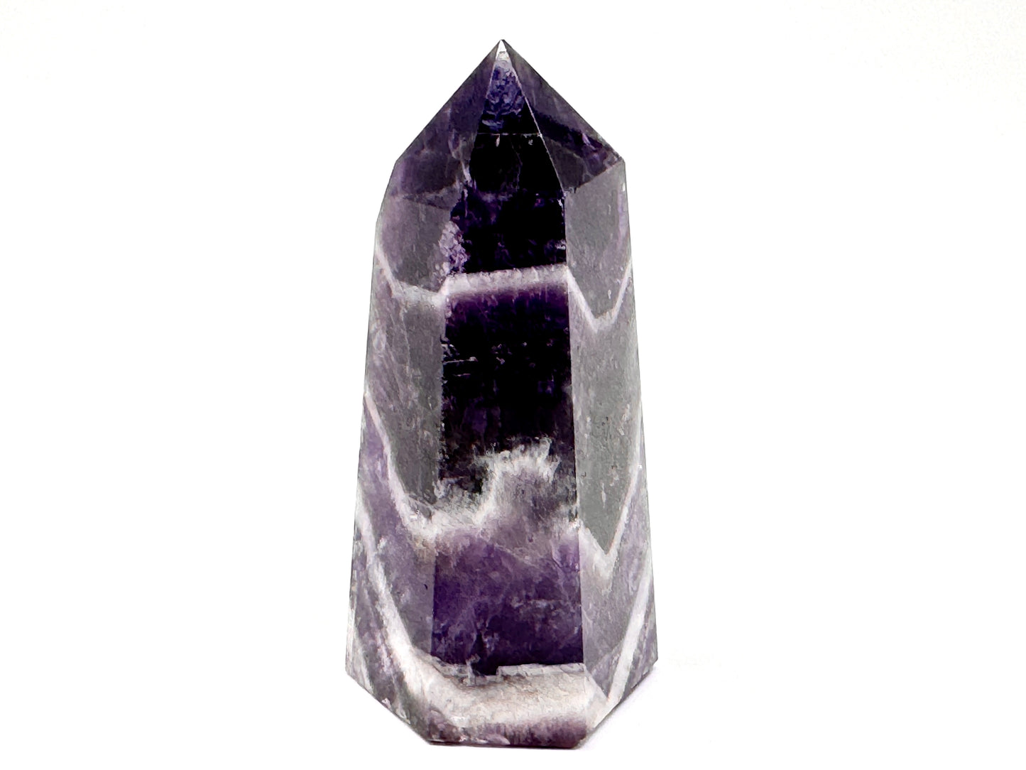 Chevron Amethyst Crystal Point 6.8cm